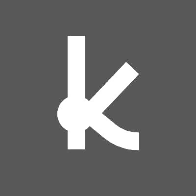 Knot API logo exported as a Rec.2100 PQ HDR image — white mark on graphite